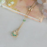 Tropical Plume Necklace