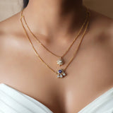 Evil Eye Cascade Necklace