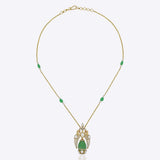 Mayur Emerald Pendant
