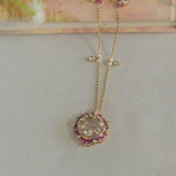 Rose Wreath Necklace