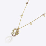 Rose Wreath Necklace