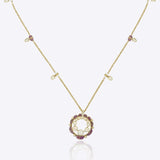 Rose Wreath Necklace