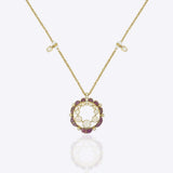 Rose Wreath Necklace