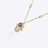 Evil Eye Hamsa Necklace