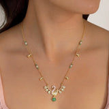 Swan Serenity Necklace