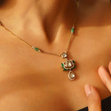 The Lotus Aura Pendant