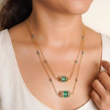 Emerald Harmony Necklace
