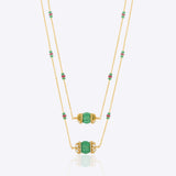 Emerald Harmony Necklace