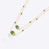 Emerald Harmony Necklace