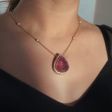 Blush Crest Necklace