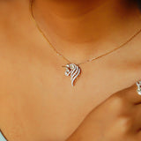 Unicorn Polki Pendant