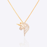 Unicorn Polki Pendant