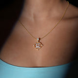 Gemini Whirl Pendant