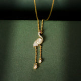 Serene Flamingo Necklace