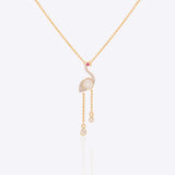 Serene Flamingo Necklace