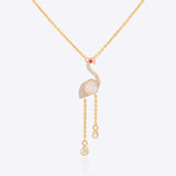 Serene Flamingo Necklace