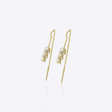 Cascading lilly earrings