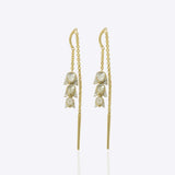 Cascading lilly earrings