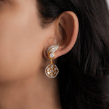 Flora Jacket Earrings
