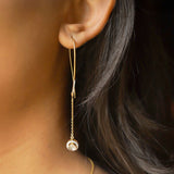Eclipse Thread Earrings