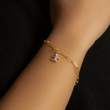 Glitter Hug Charm