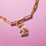 Glitter Hug Charm