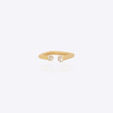Open Duo Polki Ring