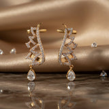 Midnight Spikes Earcuffs