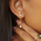 Twirl & Drop Detachable Earrings