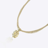 Steller Bloom Thread Necklace