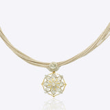 Steller Bloom Thread Necklace