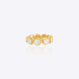 Golden Orbit Ring