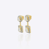 Starlight Drop Polki Earrings