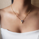 Evil Eye Orbit Necklace