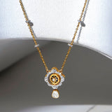 Evil Eye Orbit Necklace