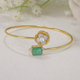 Verdelle Halo Bangle