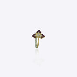 Garnet Prism Ring