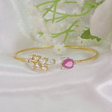 Scarlet Leaf Bangle