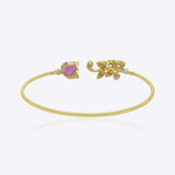 Scarlet Leaf Bangle