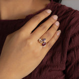 Prism Row Ring