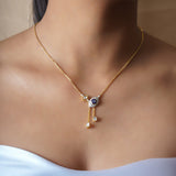 Evil Eye Droplets Necklace