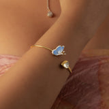 Golden Flutter Bangle