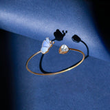 Golden Flutter Bangle