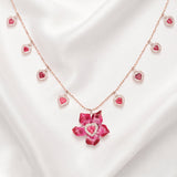 Scarlet Serenity Necklace