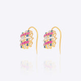 Enamel Edge Polki Earrings