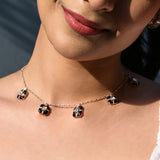 Midnight Bloom Choker