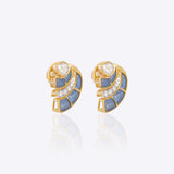 Cosmic Swirl Earrings