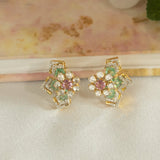 Verdant Blossom Studs