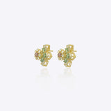 Verdant Blossom Studs