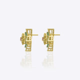 Verdant Blossom Studs
